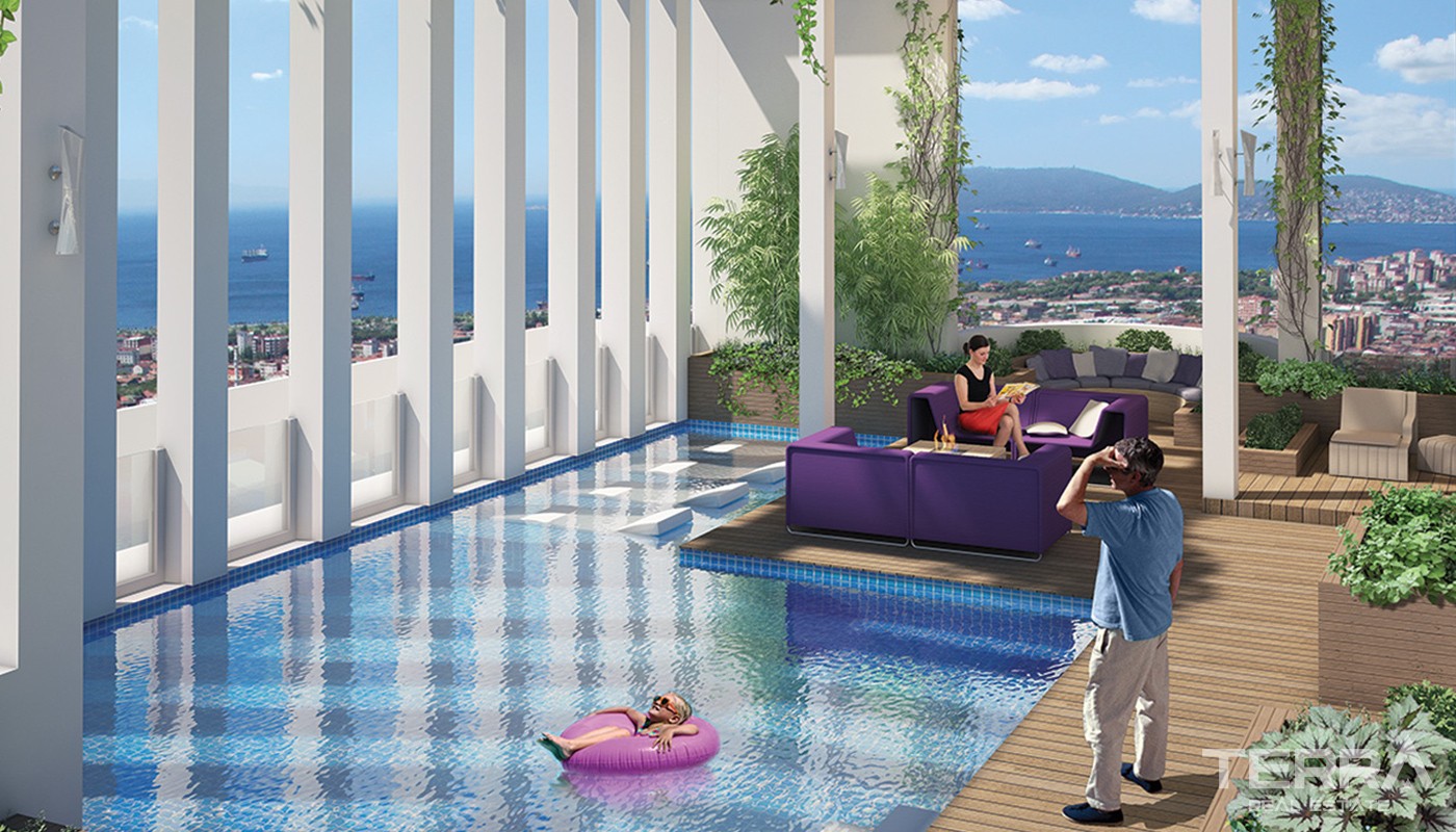 Futuristic Apartments in Istanbul on the Anatolian Side - 16276