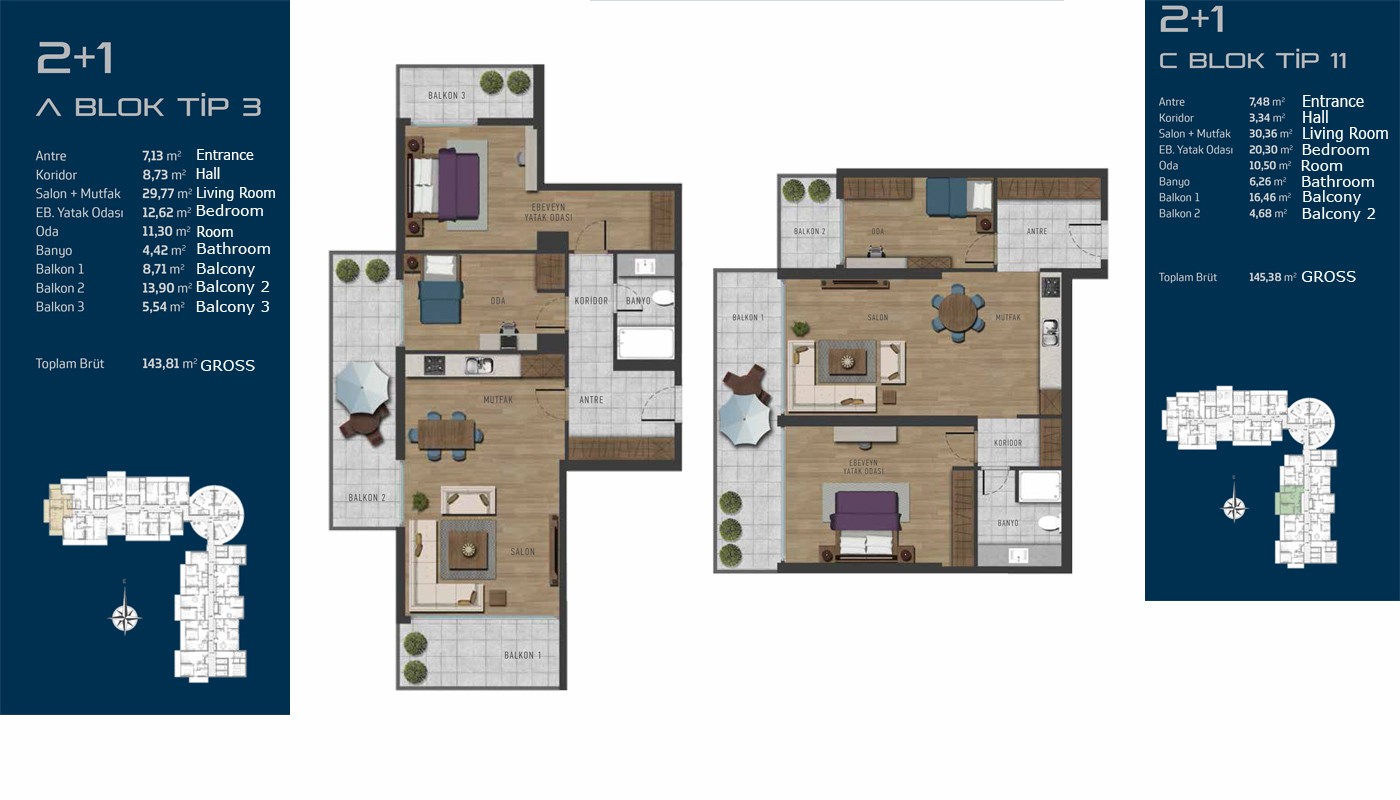 Futuristic Apartments in Istanbul on the Anatolian Side - 16286