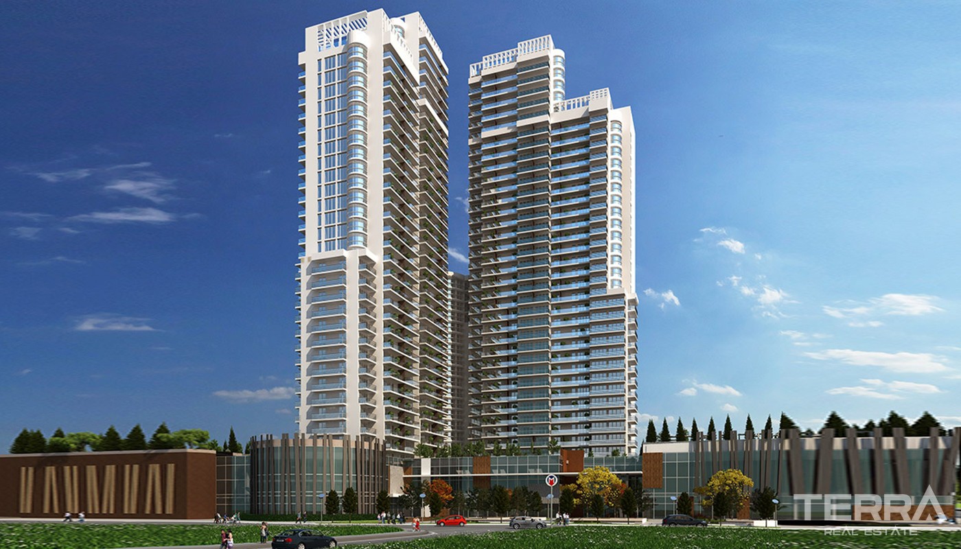 Futuristic Apartments in Istanbul on the Anatolian Side - 16287