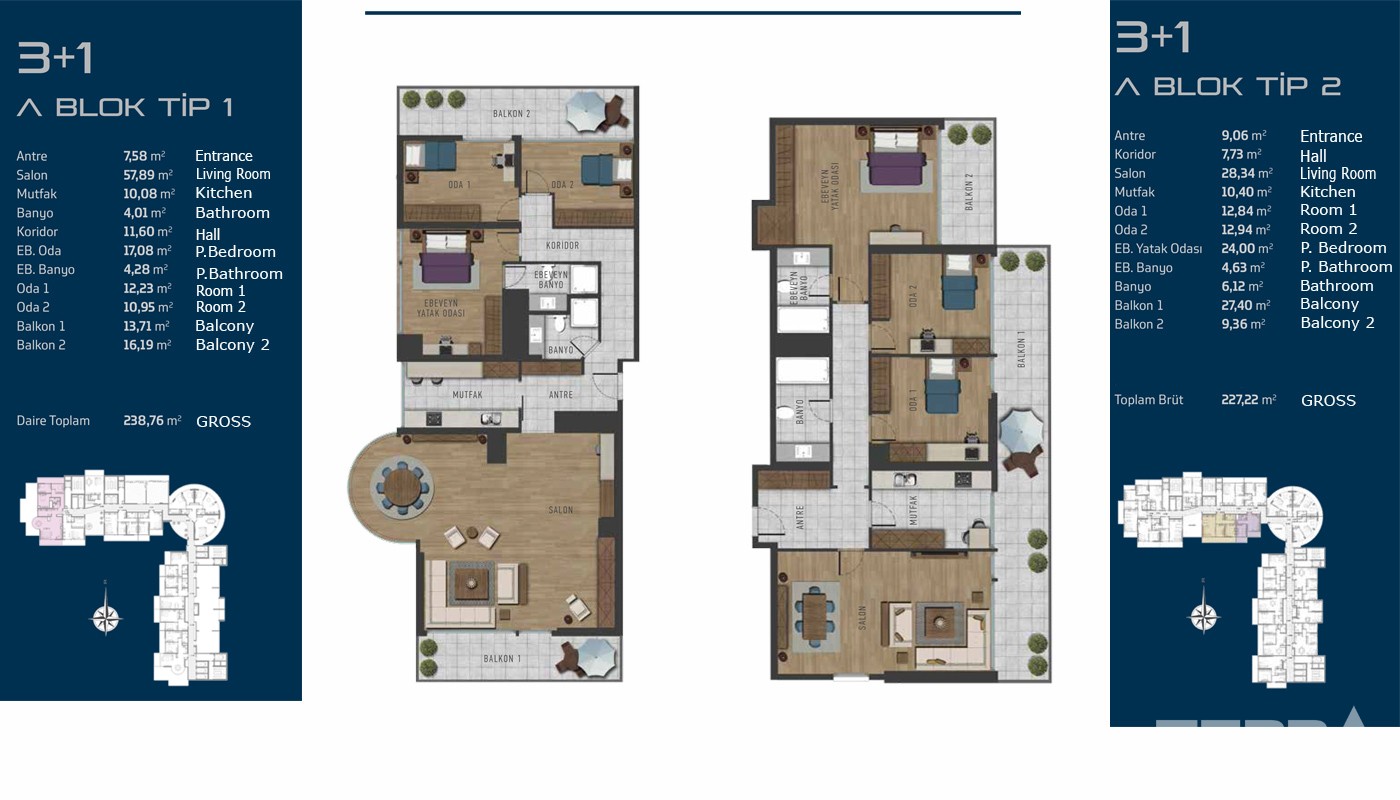 Futuristic Apartments in Istanbul on the Anatolian Side - 16289