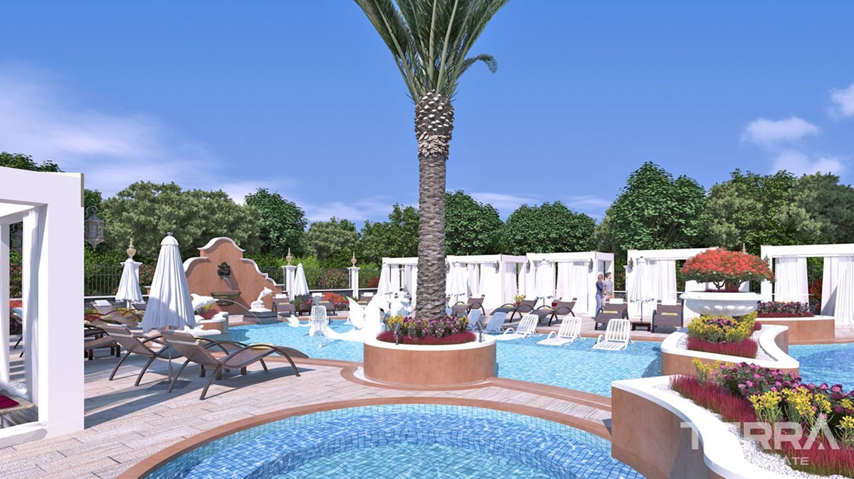 Beach-front Ultra-luxury Apartments for Sale in Alanya Mahmutlar - 16410