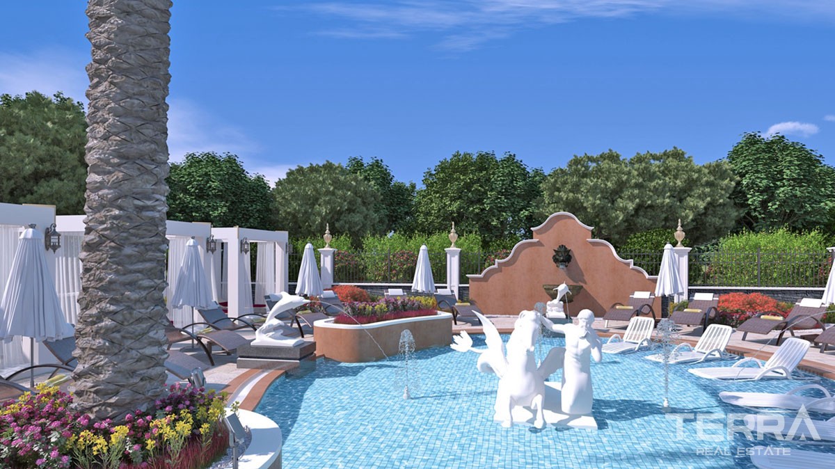 Beach-front Ultra-luxury Apartments for Sale in Alanya Mahmutlar - 16411