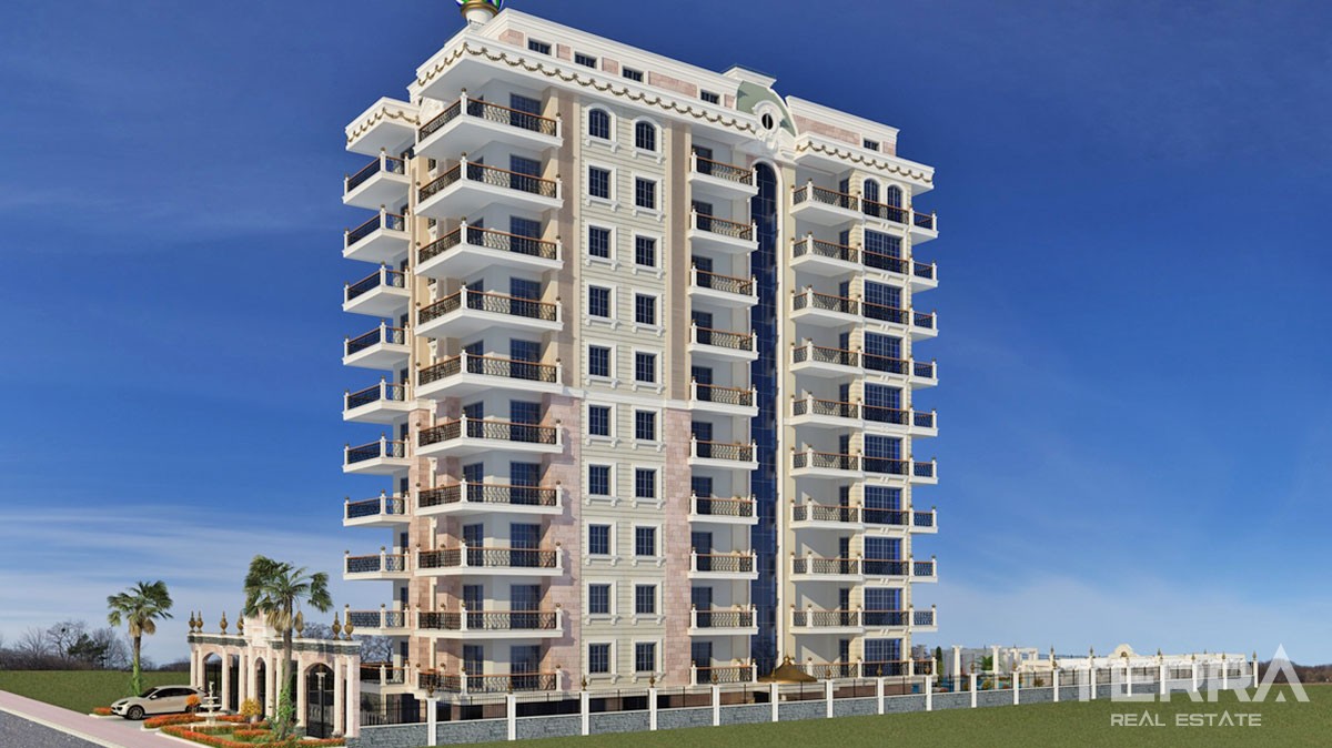 Beach-front Ultra-luxury Apartments for Sale in Alanya Mahmutlar - 16415