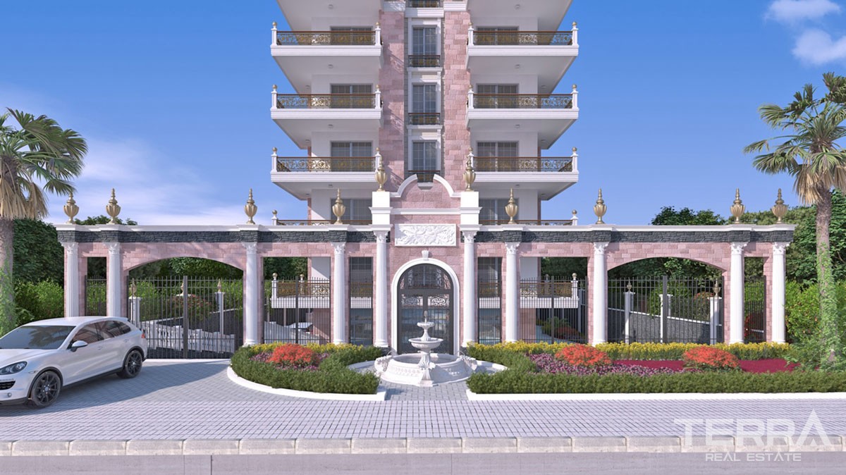 Beach-front Ultra-luxury Apartments for Sale in Alanya Mahmutlar - 16416