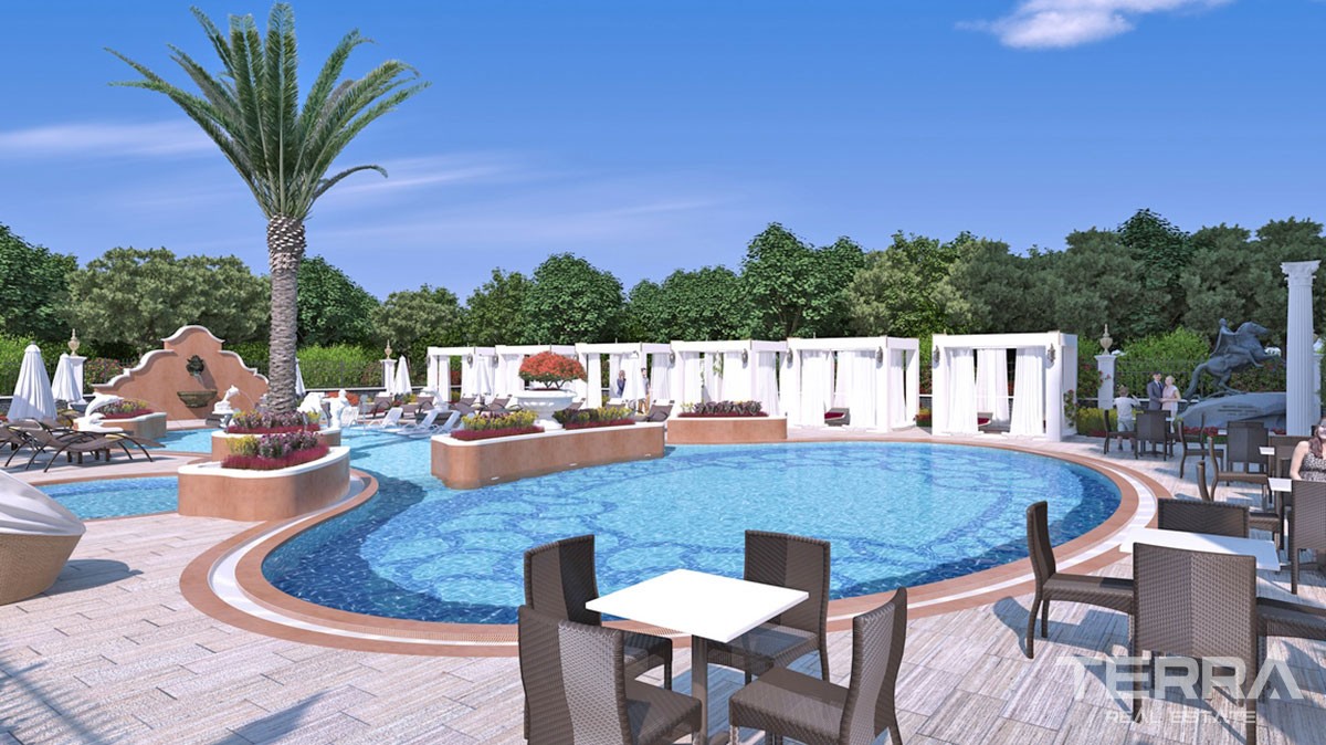 Beach-front Ultra-luxury Apartments for Sale in Alanya Mahmutlar - 16420