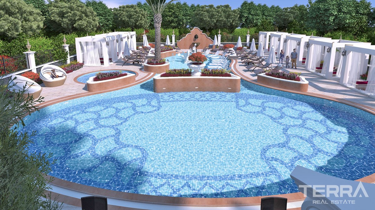 Beach-front Ultra-luxury Apartments for Sale in Alanya Mahmutlar - 16421