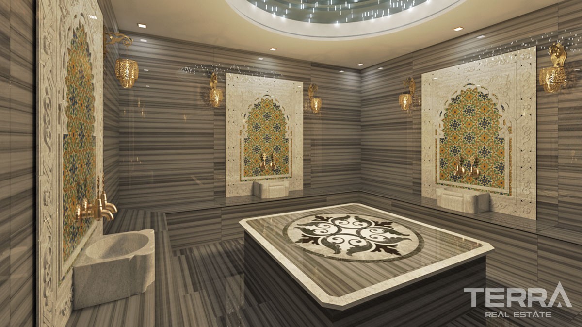 Beach-front Ultra-luxury Apartments for Sale in Alanya Mahmutlar - 16425