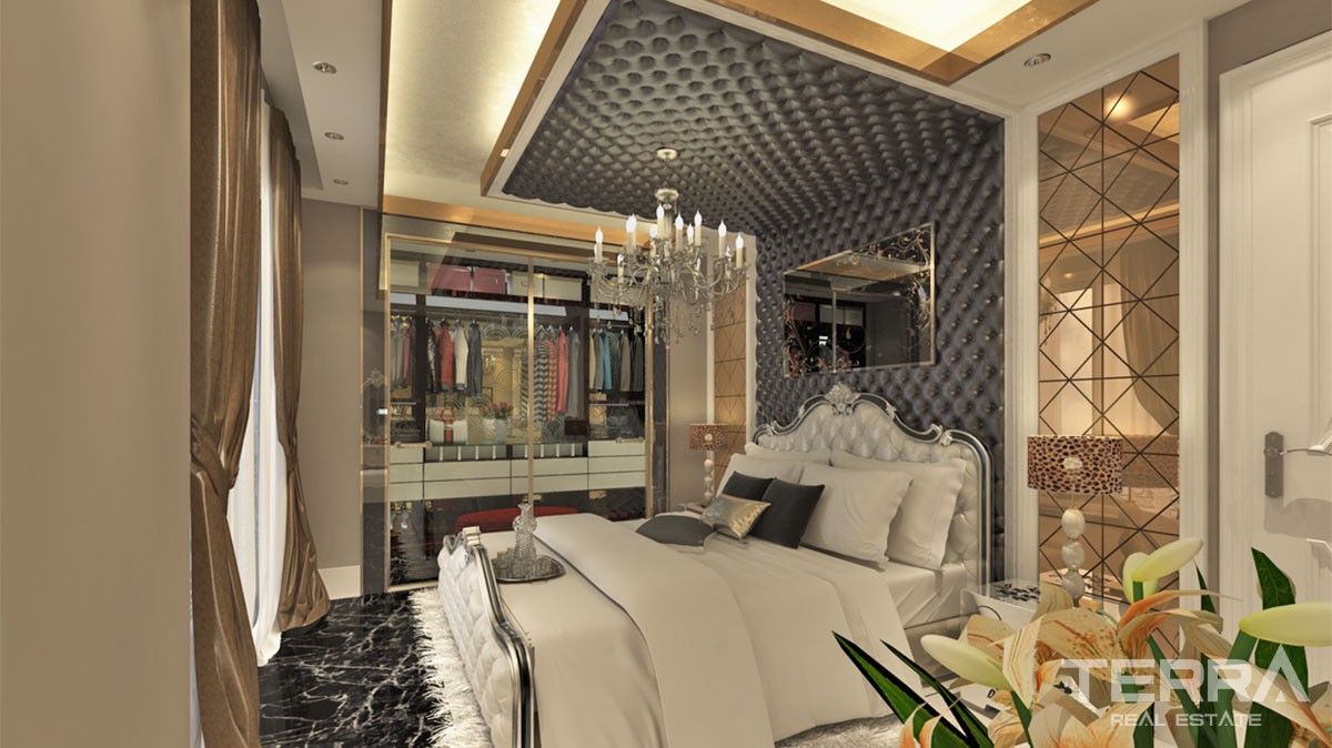 Beach-front Ultra-luxury Apartments for Sale in Alanya Mahmutlar - 16427