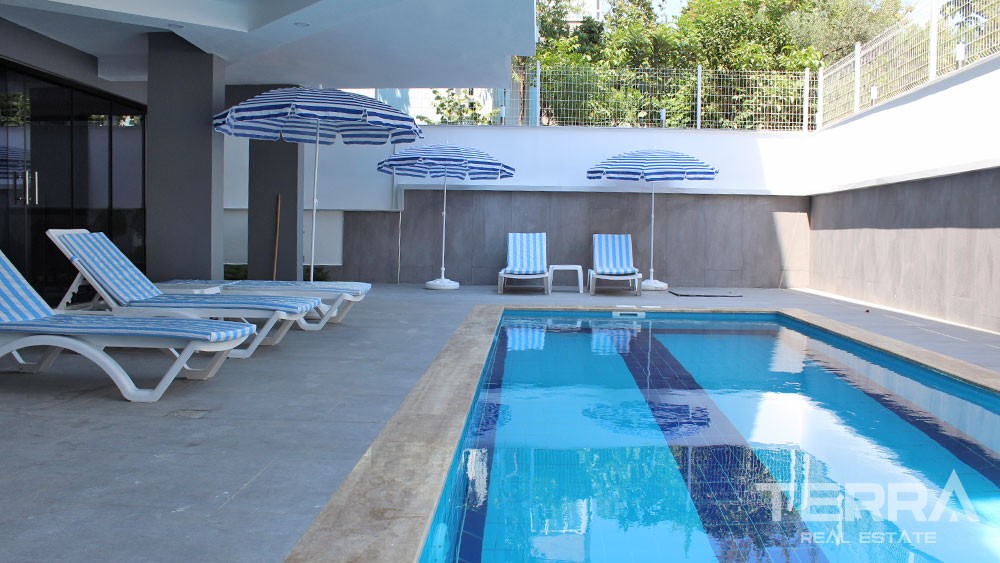 Erschwingliche Luxuswohnungen in bester Lage in Alanya - 30153
