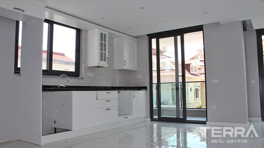 Erschwingliche Luxuswohnungen in bester Lage in Alanya - 30158