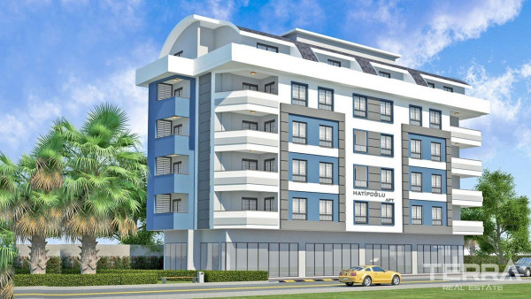 Spacious Apartments Close to Cleopatra Beach in Alanya City Center