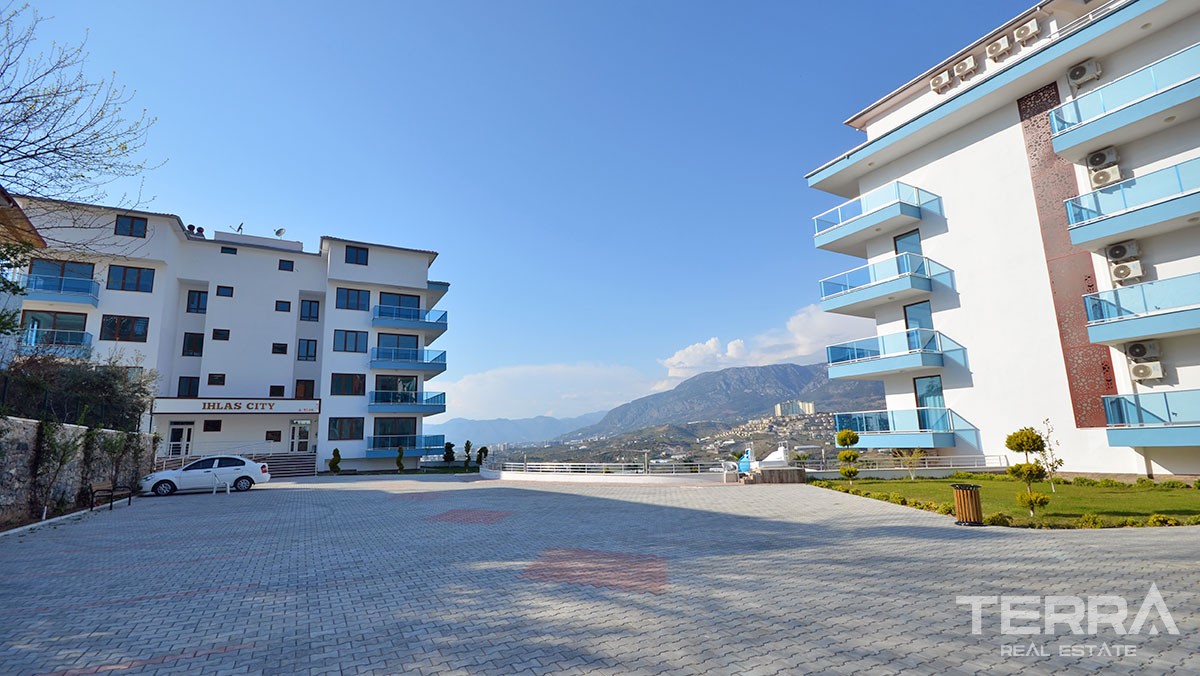 Sea View Luxury Apartments for Sale in Alanya Kargıcak - 20834