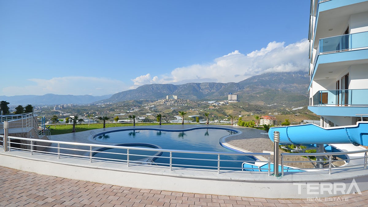 Sea View Luxury Apartments for Sale in Alanya Kargıcak - 20833