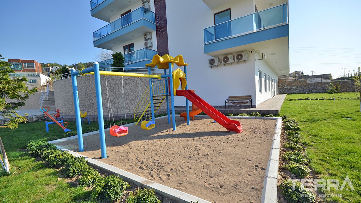 Sea View Luxury Apartments for Sale in Alanya Kargıcak - 20836