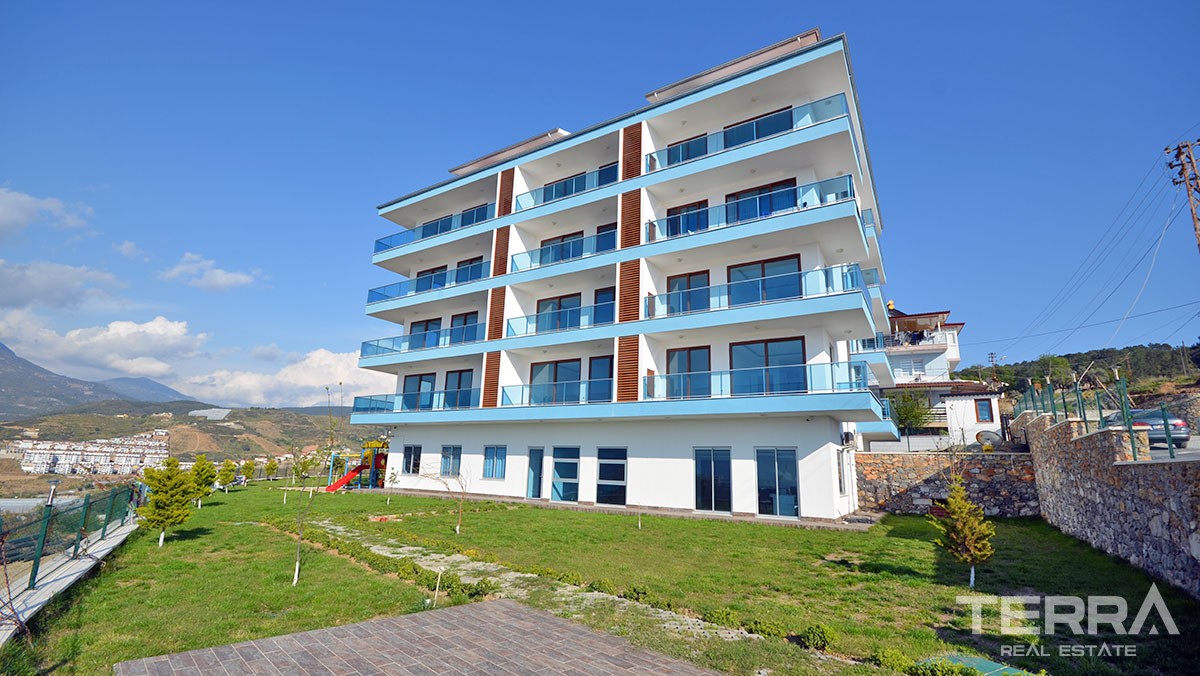 Sea View Luxury Apartments for Sale in Alanya Kargıcak - 20837