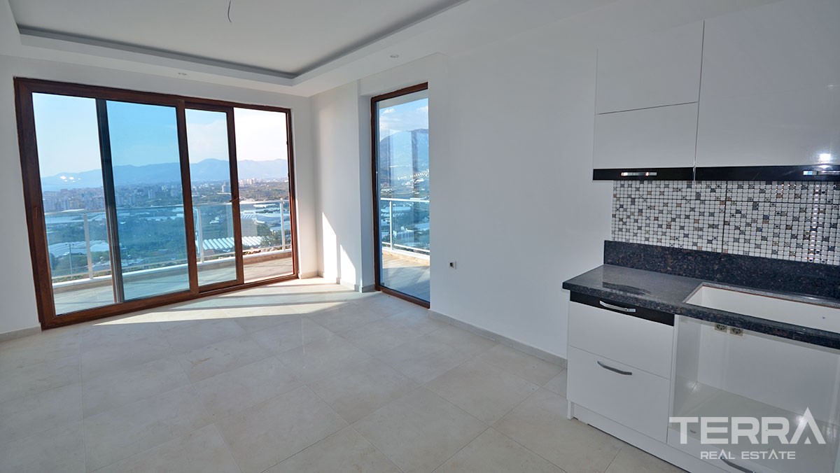Sea View Luxury Apartments for Sale in Alanya Kargıcak - 20839