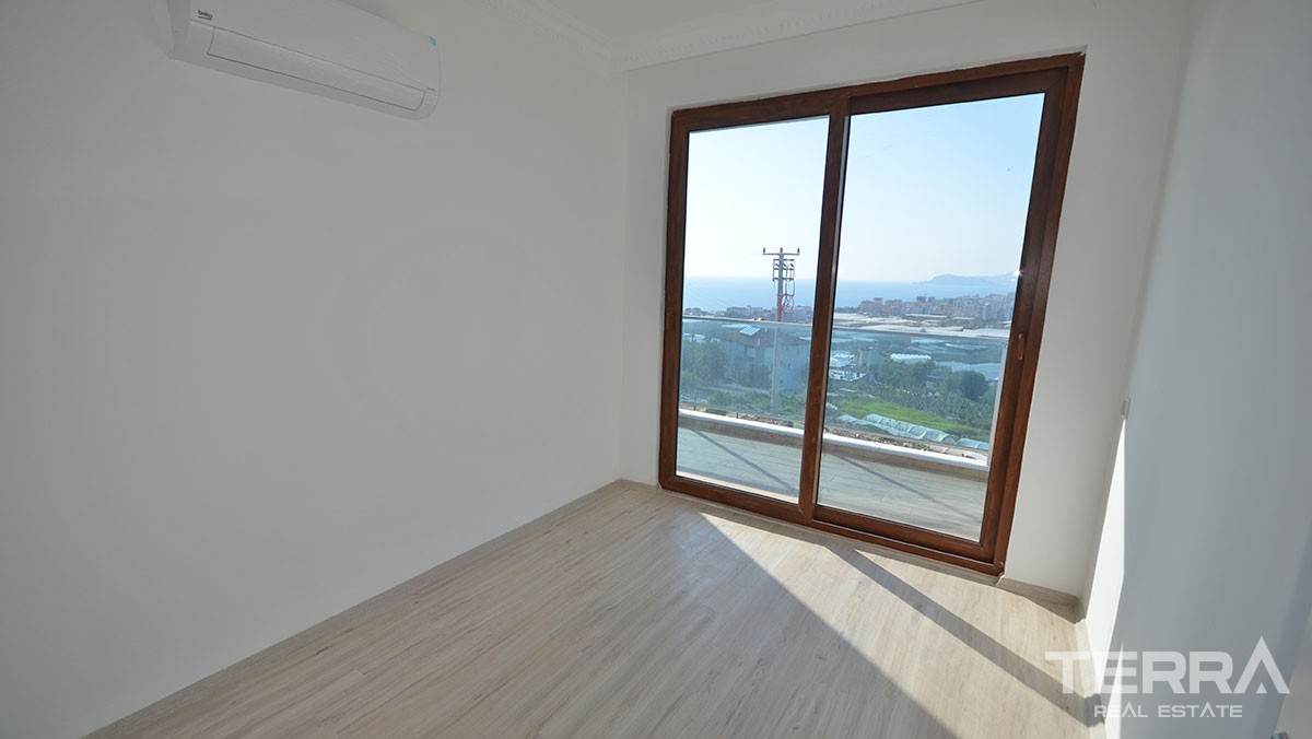 Sea View Luxury Apartments for Sale in Alanya Kargıcak - 20840