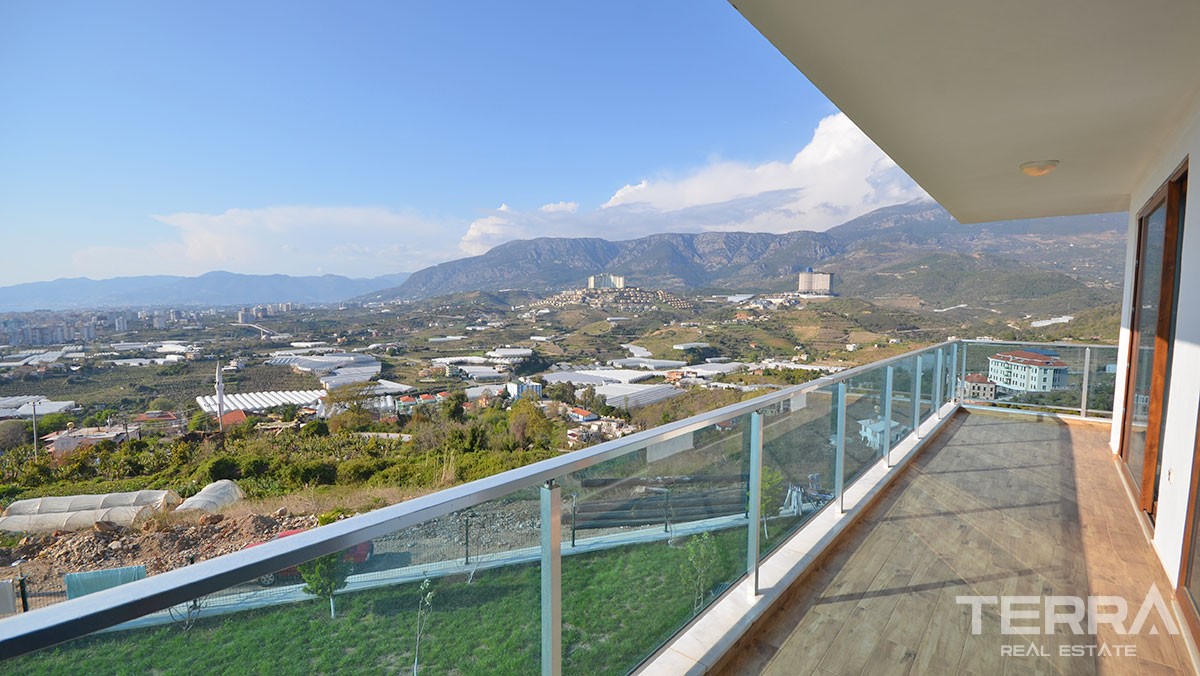 Sea View Luxury Apartments for Sale in Alanya Kargıcak - 20843