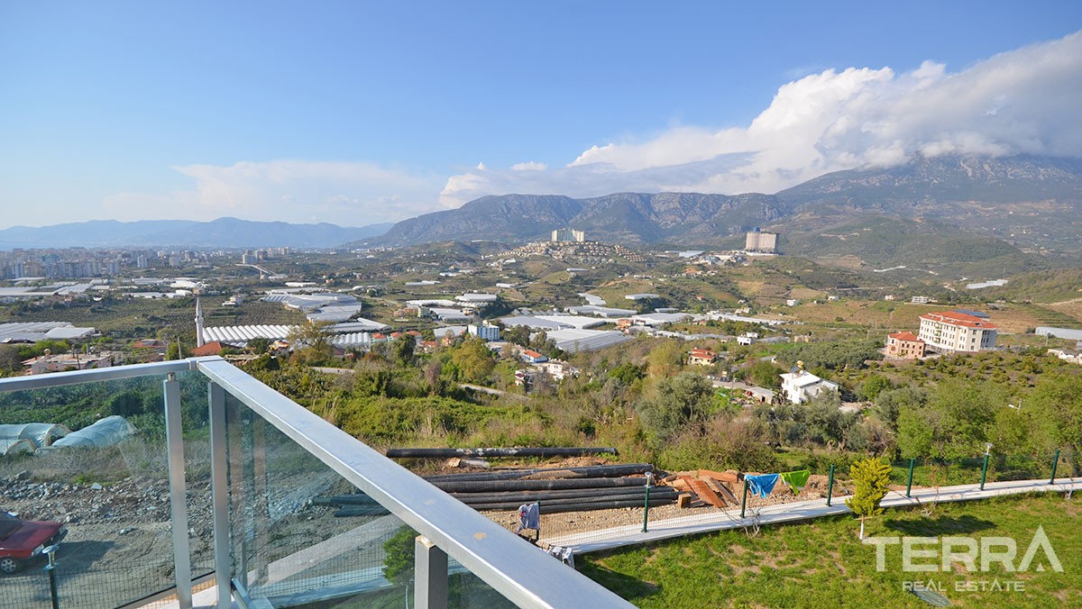 Sea View Luxury Apartments for Sale in Alanya Kargıcak - 20845