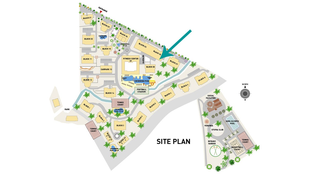 1 Bedroom Fully Furnished Apartment in Olive City Alanya - 16496