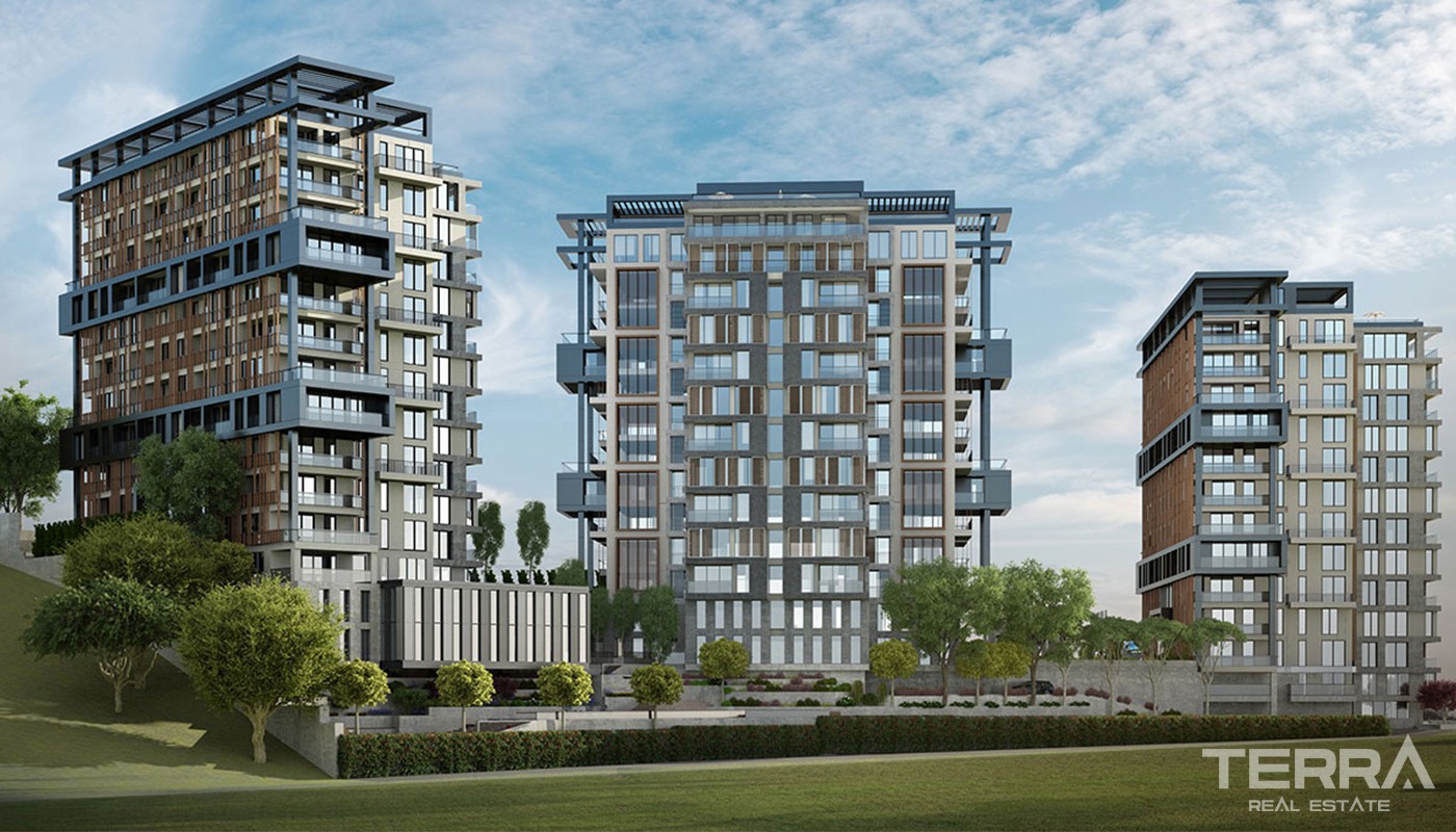 İstanbul Kağıthane'de Ultra-lüks Site İçinde Lüks Daireler - 16557