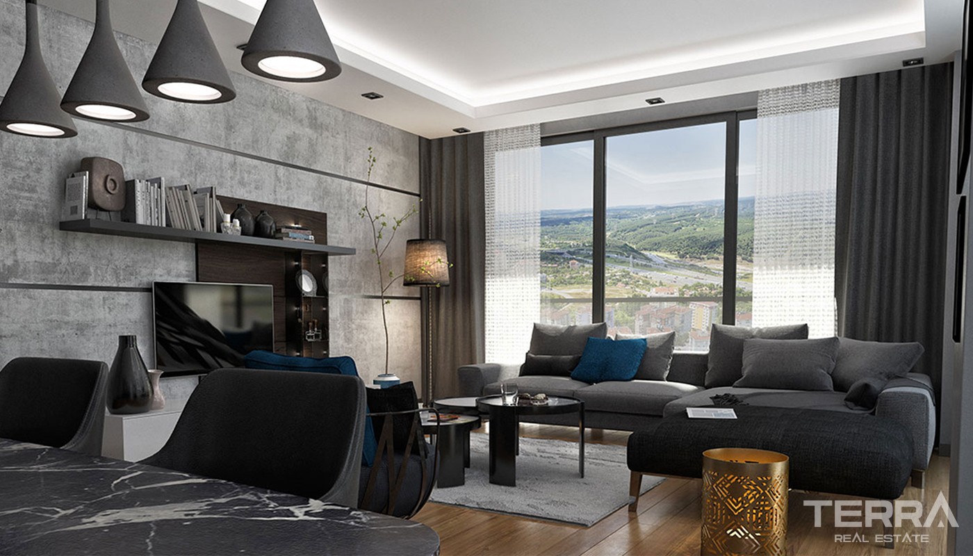 İstanbul Kağıthane'de Ultra-lüks Site İçinde Lüks Daireler - 16572