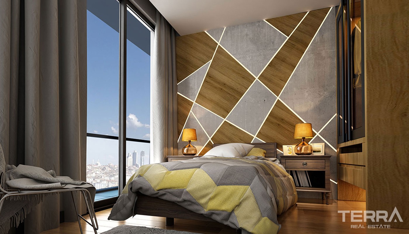 İstanbul Kağıthane'de Ultra-lüks Site İçinde Lüks Daireler - 16580