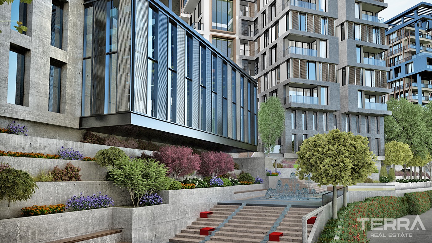 İstanbul Kağıthane'de Ultra-lüks Site İçinde Lüks Daireler - 33466