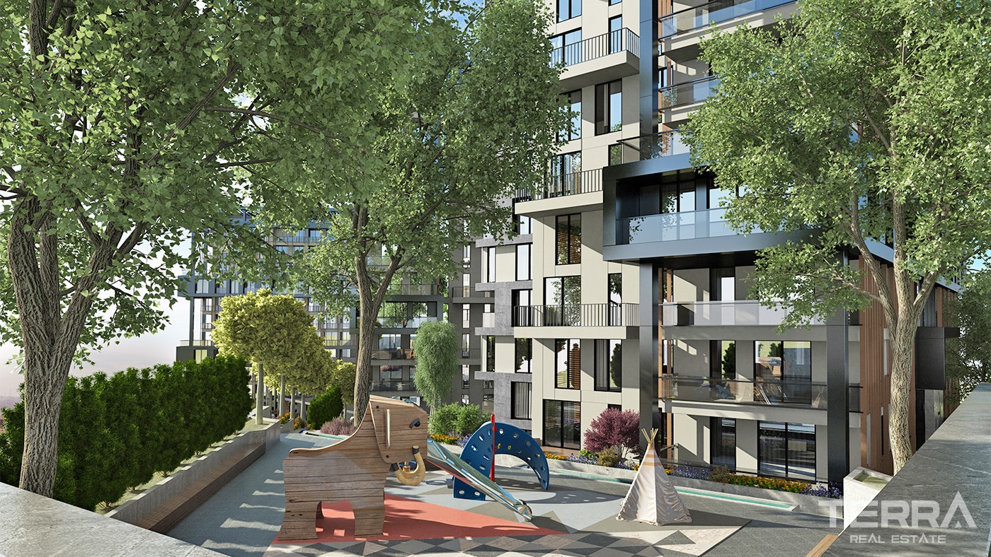 İstanbul Kağıthane'de Ultra-lüks Site İçinde Lüks Daireler - 33470
