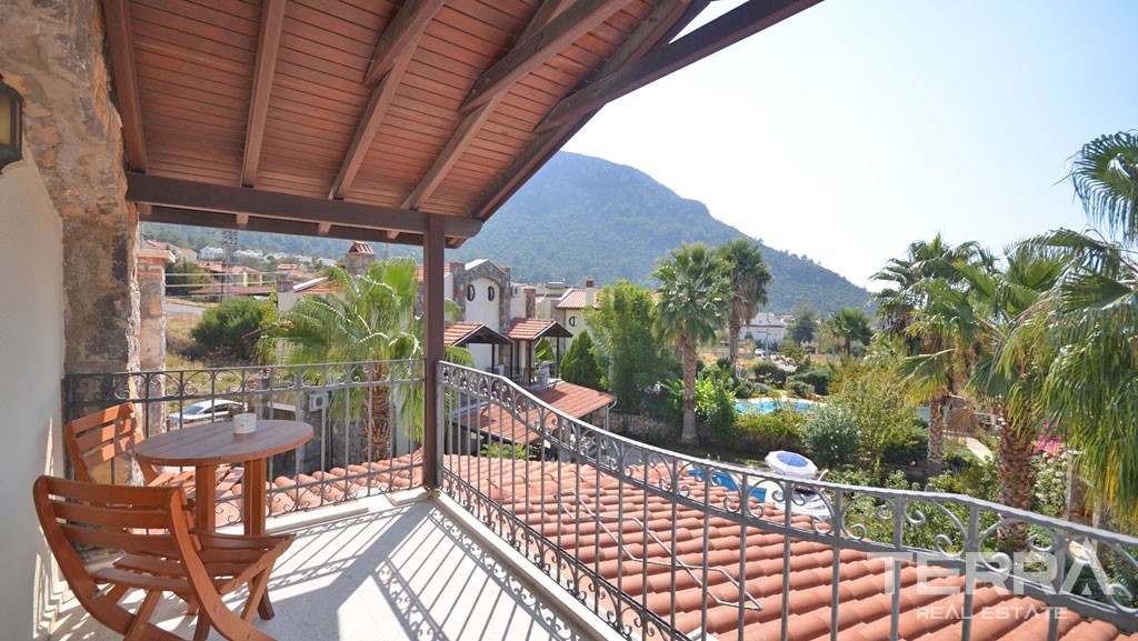 Exklusive Villa mit Meerblick, großem Pool und Garten in Fethiye - 16640