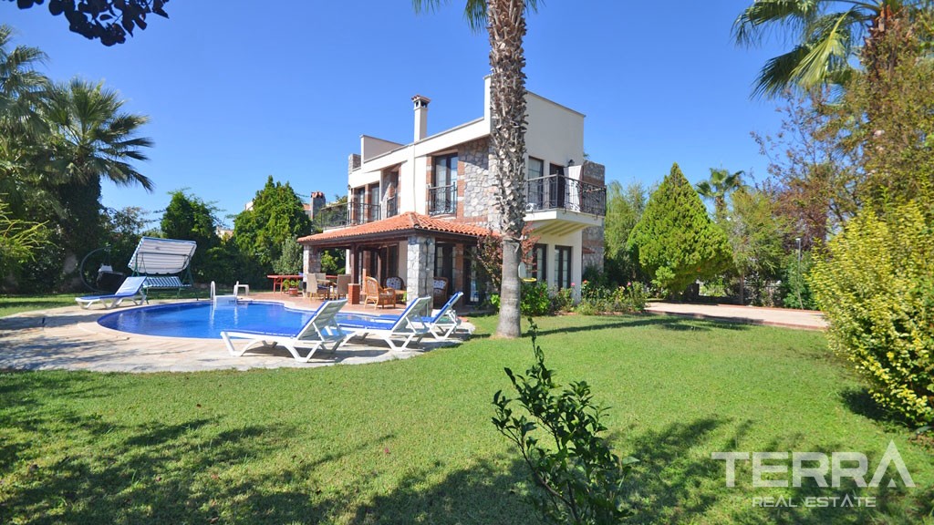 Fully Furnished Re-sale Villas in Fethiye With Private Swimming Pool - 16716