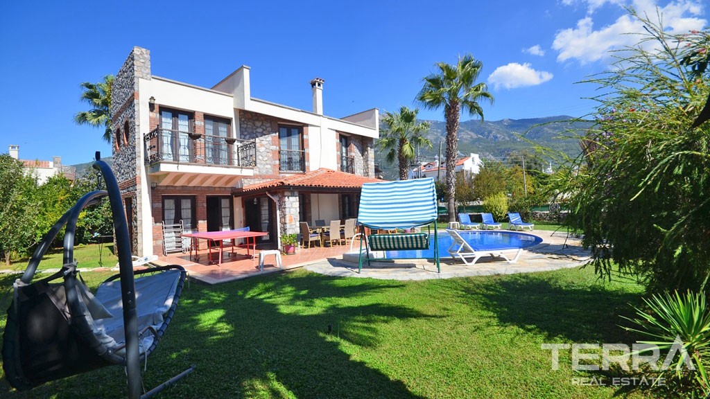 Fully Furnished Re-sale Villas in Fethiye With Private Swimming Pool - 16721