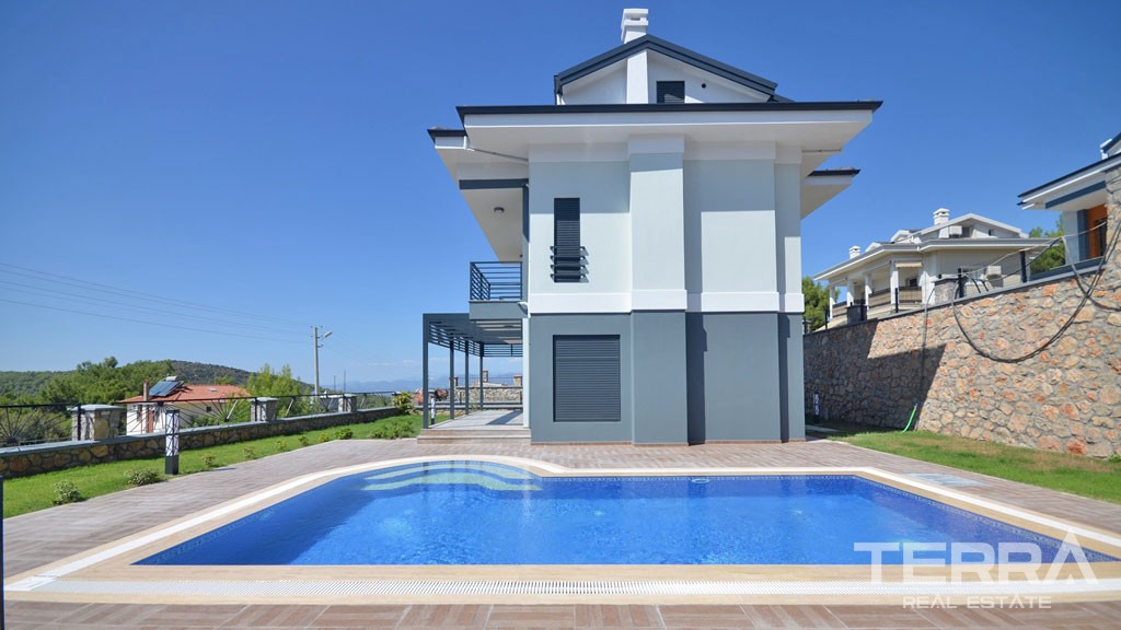 Fully Furnished Exclusive Villa With Private Pool in Fethiye Ovacık - 16676