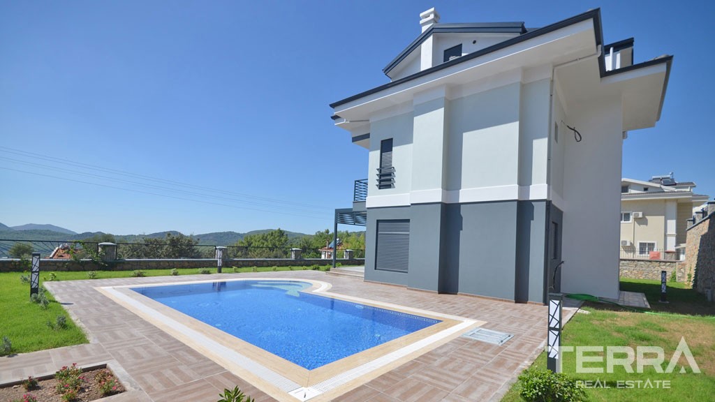 Fully Furnished Exclusive Villa With Private Pool in Fethiye Ovacık - 16678