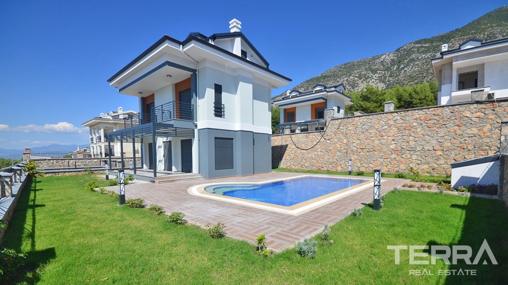 Fully Furnished Exclusive Villa With Private Pool in Fethiye Ovacık - 16680