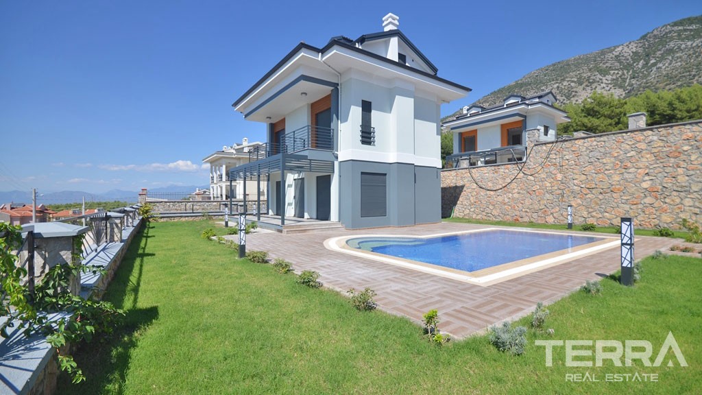 Fully Furnished Exclusive Villa With Private Pool in Fethiye Ovacık - 16681