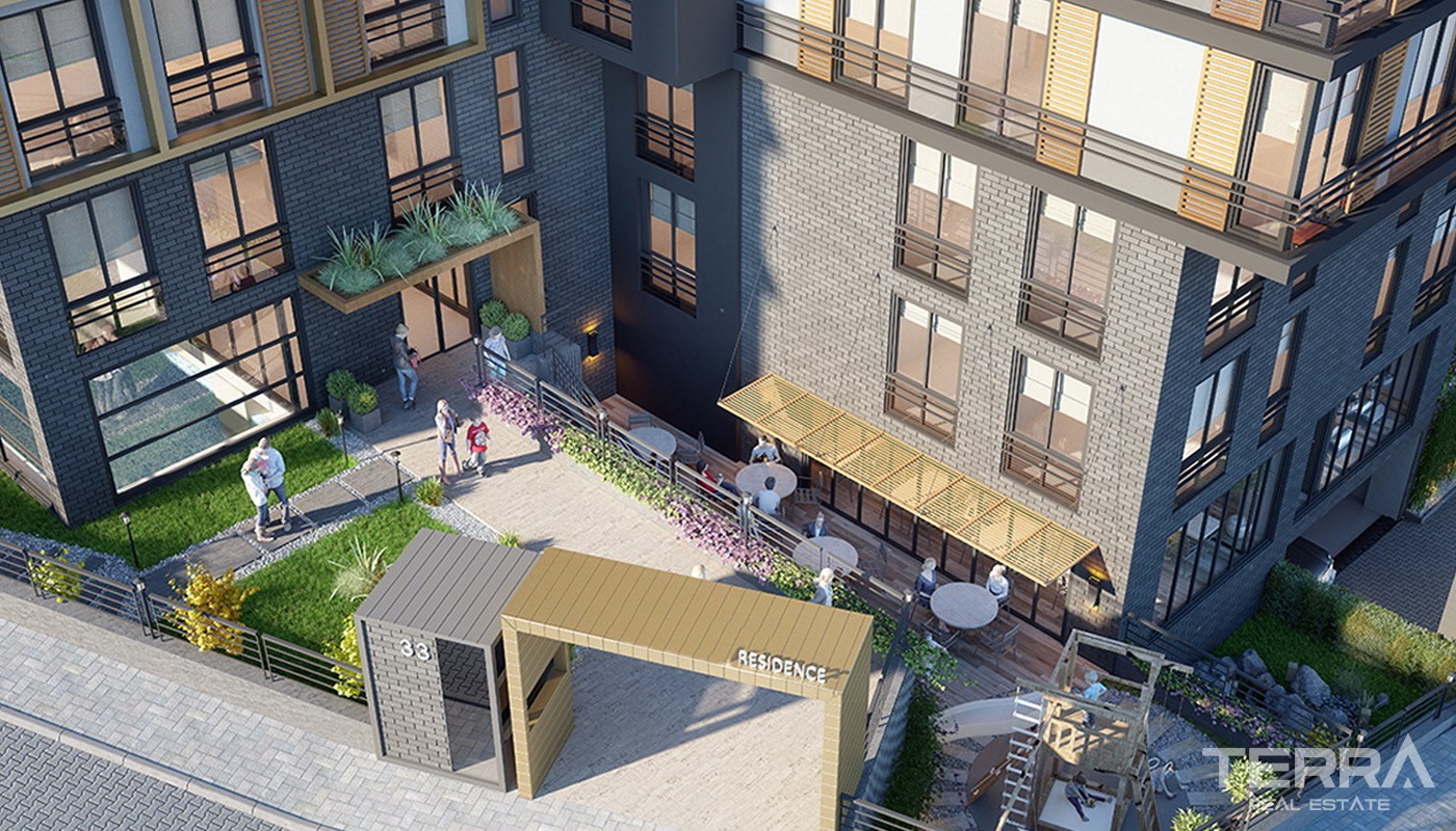 Modern Apartments in the Finance Center of Istanbul Levent - 16860