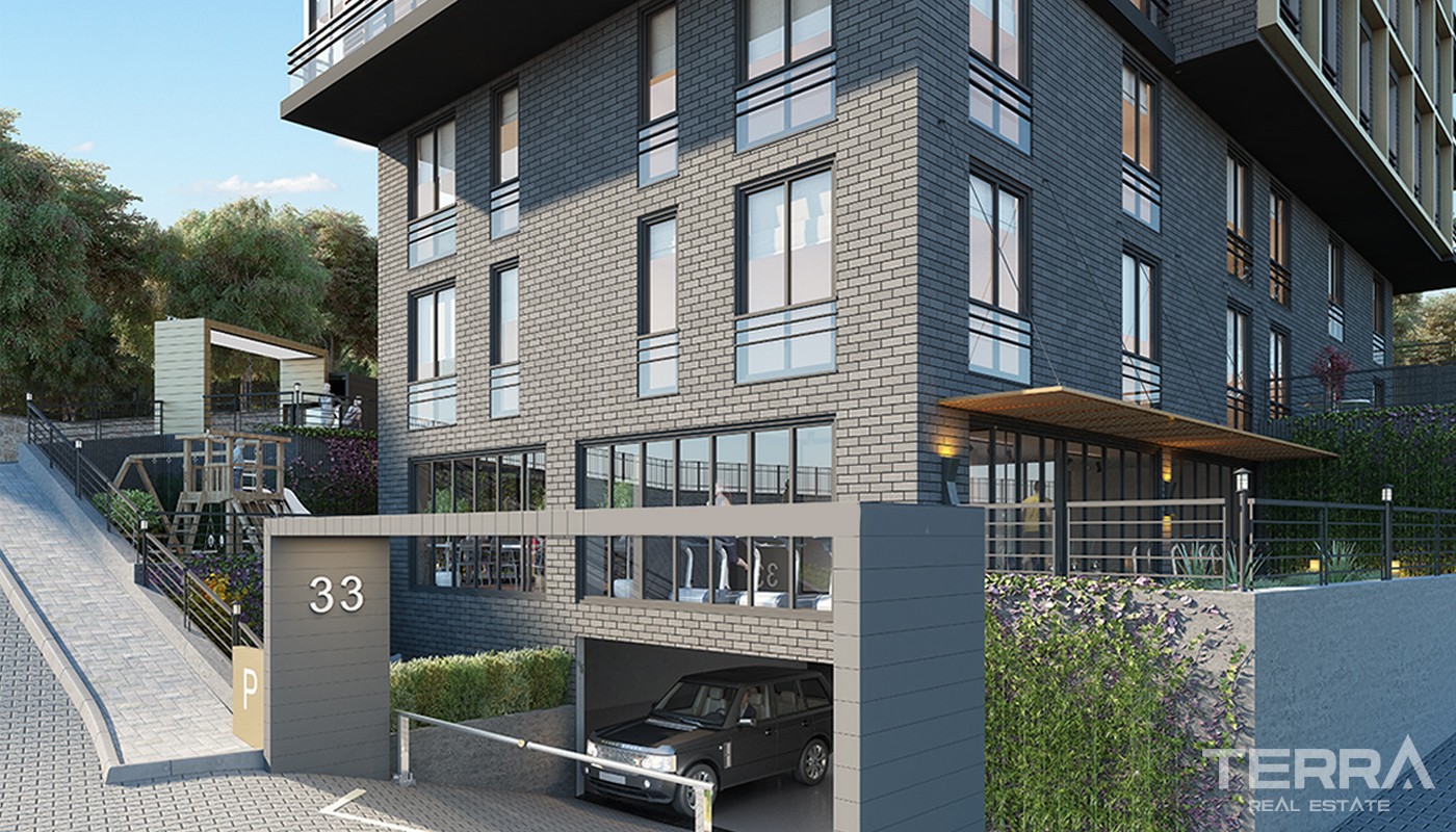 Modern Apartments in the Finance Center of Istanbul Levent - 16863