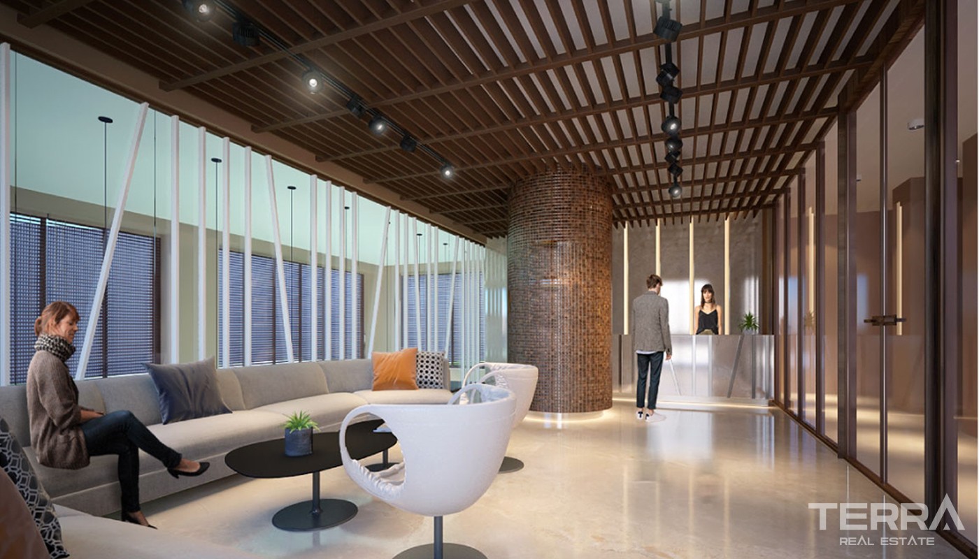Modern Apartments in the Finance Center of Istanbul Levent - 16864