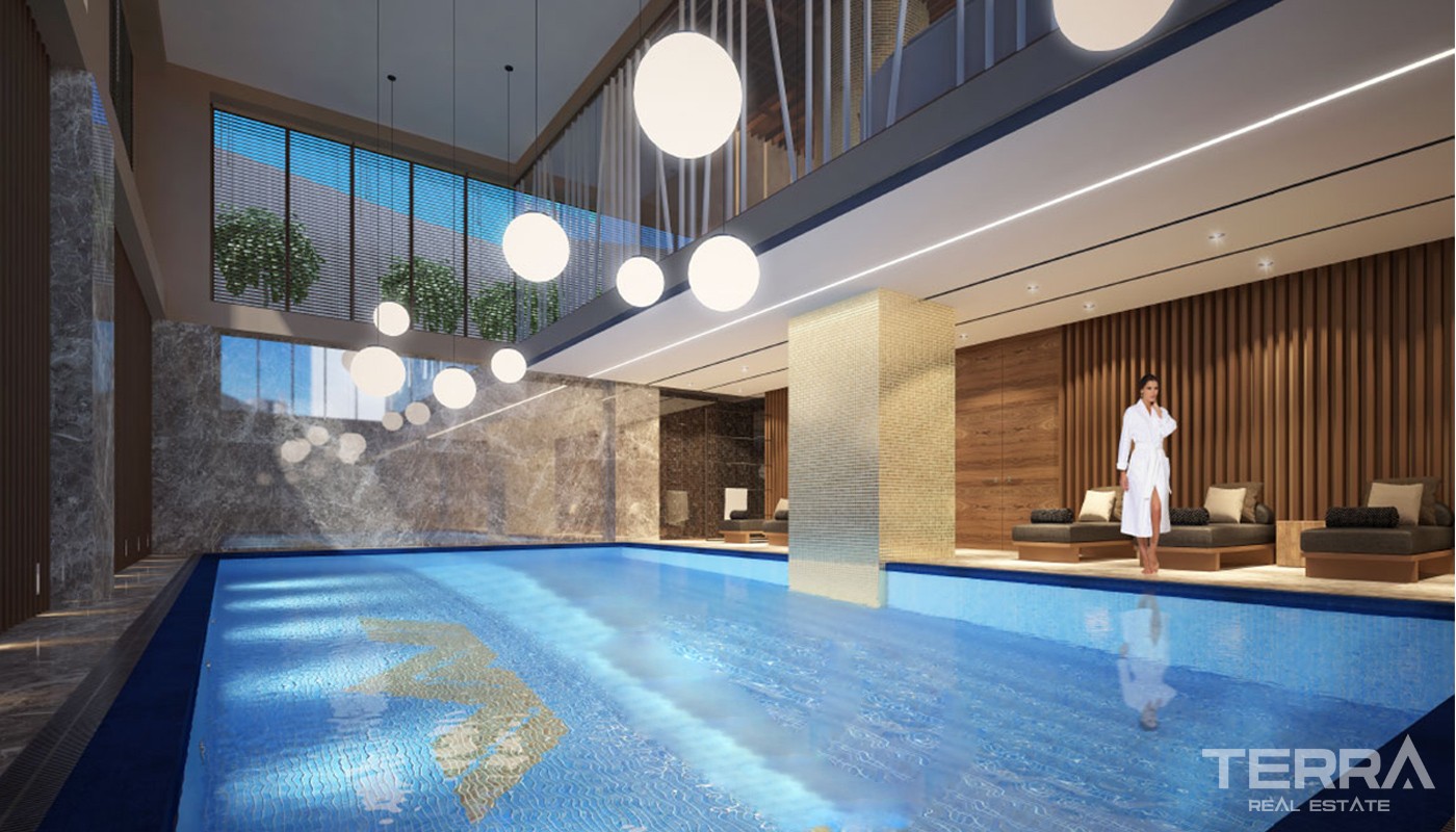 Modern Apartments in the Finance Center of Istanbul Levent - 16868