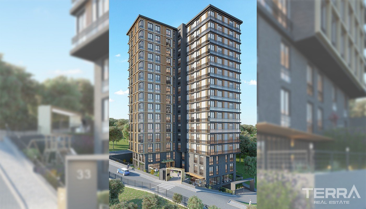 Modern Apartments in the Finance Center of Istanbul Levent