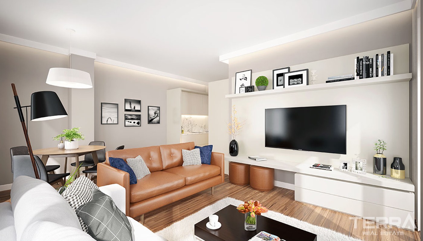 Modern Apartments in the Finance Center of Istanbul Levent - 16877