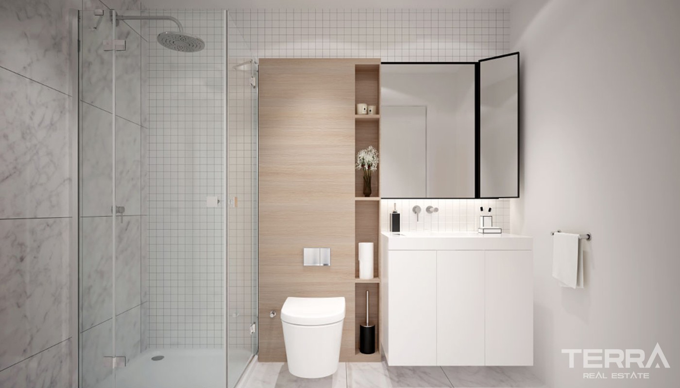Modern Apartments in the Finance Center of Istanbul Levent - 16882
