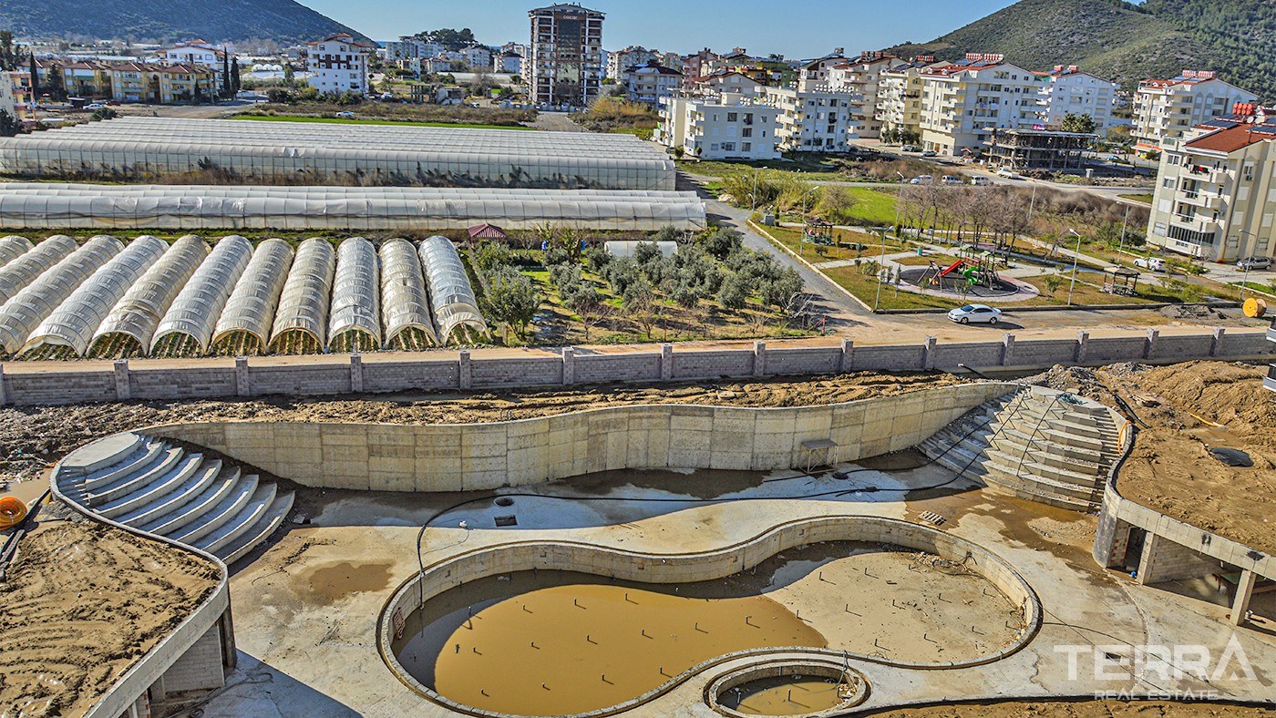 Luxury Apartments in Gazipaşa for Sale near the Beach and City Center - 35738