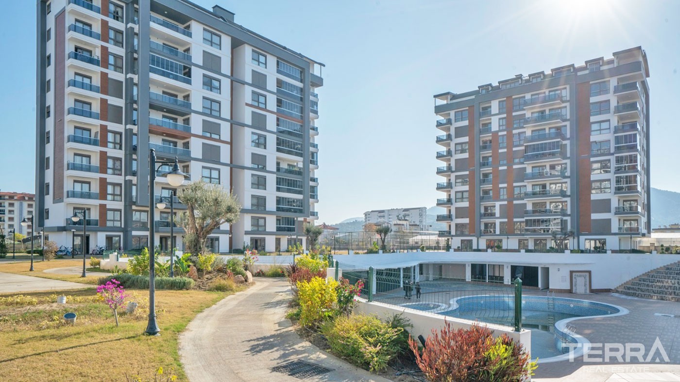 Luxury Apartments in Gazipaşa for Sale near the Beach and City Center - 47128