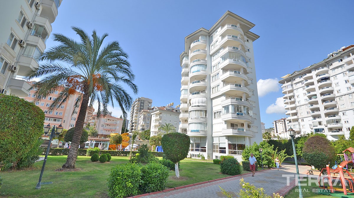 Fully Furnished Re-sale 1+1 Apartment for Sale in Alanya - 16770