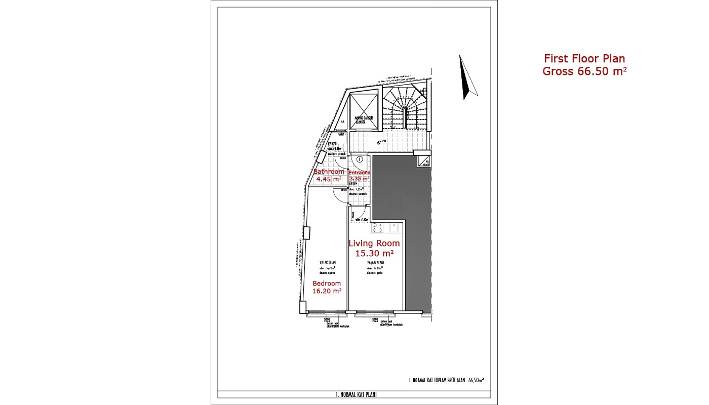 Centrally Located Apartments for Sale in Istanbul Kadıköy - 16945