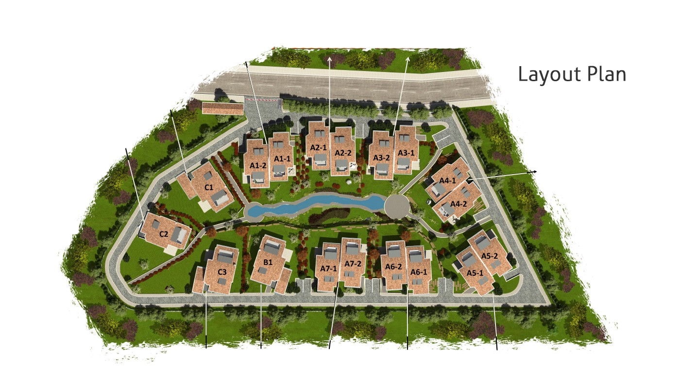 Exclusive Nature-Friendly Istanbul Villas Surrounded by the Forest - 16955