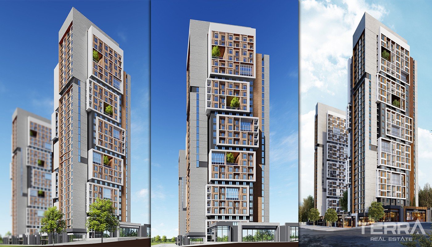Modern Designed Istanbul Apartments on the Basin Express Way