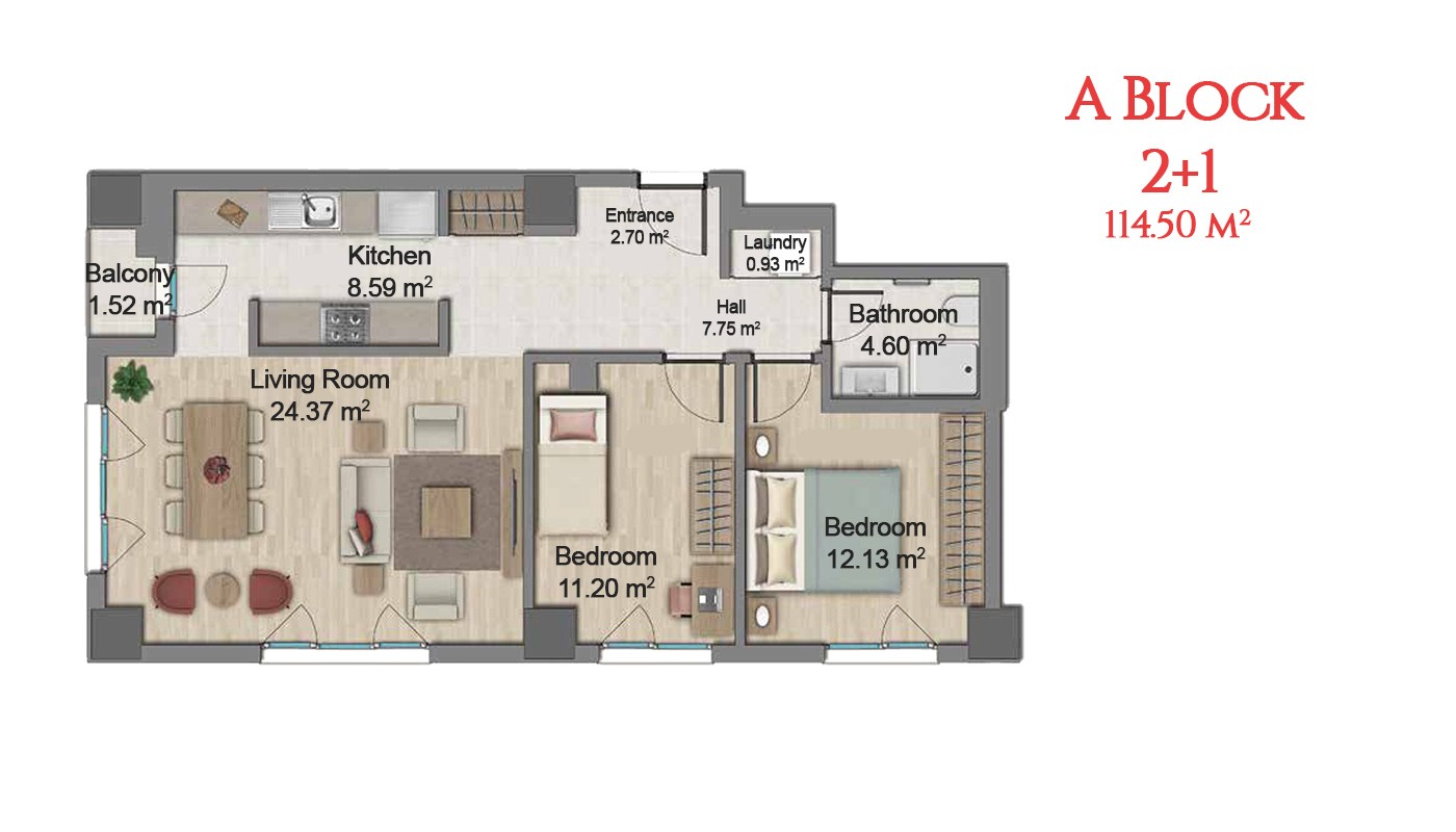 Centrally Located Istanbul Apartments with Five Star Facilities - 17010